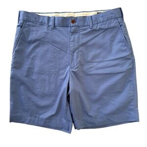 Polo‎ Golf 37x9* Classic Fit Blue Cotton Polyeter Blend Men's Chino Shorts
